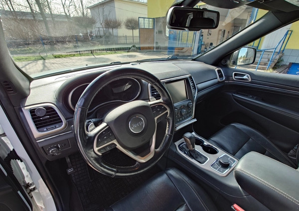 Jeep Grand Cherokee cena 88900 przebieg: 92000, rok produkcji 2016 z Kraków małe 56
